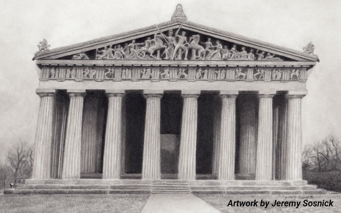 The Parthenon by Jeremy Sosnick