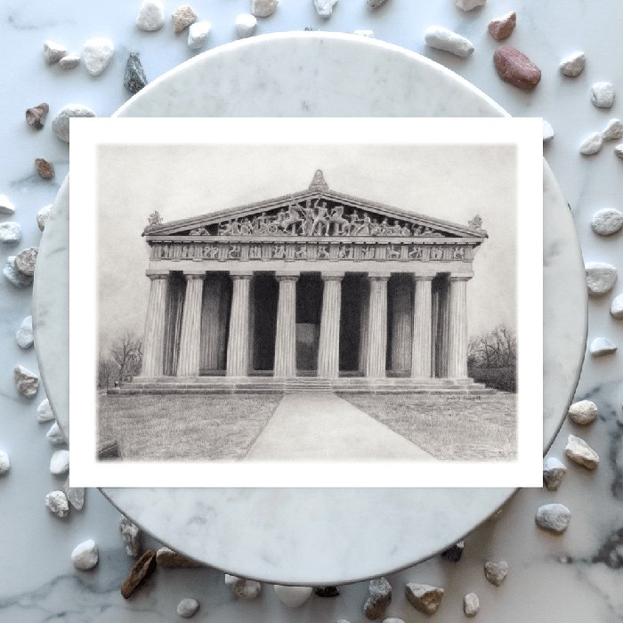 Plein Air and Picnic At the Parthenon