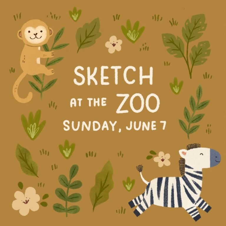 Sketch at the Zoo